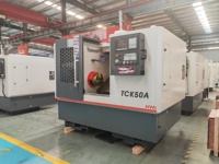 Mesin Bubut CNC TCK36A Horizontal Slant Bed Sistem FANUC Chuck Opsional Pusat Pembubutan Berkualitas Tinggi Spindle Tunggal