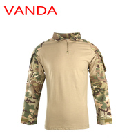 Combinaison tactique Vanda Soft Shell, combinaison de type grenouille, polyester, entraînement en plein air, chemise tactique à manches longues