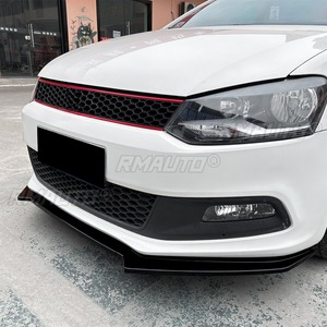 Kit per paraurti anteriore per auto con Splitter a labbro diffusore Spoiler paraurti protezione corpo Kit per <span class=keywords><strong>Volkswagen</strong></span> <span class=keywords><strong>Polo</strong></span> MK5 6R GTI 2010-2014 <span class=keywords><strong>accessori</strong></span> per auto - Product Image 3