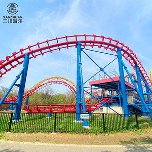 Yueton Rides, fabricant professionnel chinois de manèges attrayants et palpitants pour parcs d'attractions, montagnes russes à trois boucles - Product Image 5