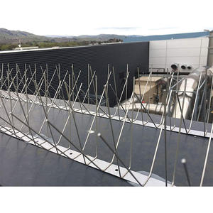 Barreaux anti-oiseaux antidérapants en acier inoxydable traité anti-UV de 50 cm de long pour le contrôle des nuisibles (pigeons, corbeaux et mouettes) - Product Image 4