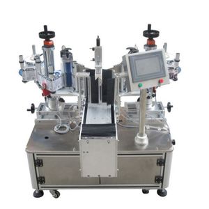 Machine d'étiquetage semi-automatique de table pour bouteilles de vin à surface plate double face - Product Image 2