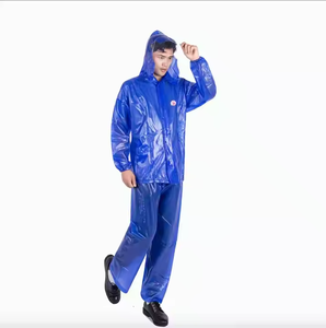 Haute qualité 0.5mm PVC étanche réutilisable <span class=keywords><strong>pour</strong></span> une personne <span class=keywords><strong>pour</strong></span> Poncho pêcheur ou <span class=keywords><strong>marin</strong></span> travail imperméable <span class=keywords><strong>pour</strong></span> <span class=keywords><strong>marin</strong></span> - Product Image 5