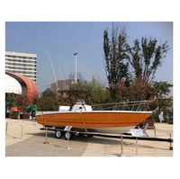 Nouveau bateau de pêche sportive de luxe Grandsea HD-830B 27 pieds/8,3 m en forme de V avec moteur hors-bord