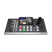 Conmutador PTZ de audio profesional Controlador mezclador de video HDM1 de 4 canales para transmisión en vivo de cámara PTZ