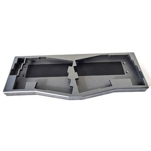 CNC gia công Anodized nhôm trên dưới cơ khí bàn phím trường hợp Brass trọng lượng POM tấm - Product Image 1