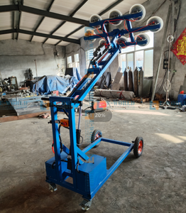 Glass Vacuum Lifter 8 <b>Suction</b> <b>Cups</b> Glass Installation Lifting Machine for Curtain Wall and <b>Window</b> Glass - Product Image 3