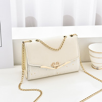 Vente directe usine Dropshipping Nouveauté 2022 Sac bandoulière simple carré moyen en PU à paillettes avec fermeture éclair, style mode coréenne pour femme