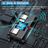 Compatible con los modelos 891LM, 893LM, 950ESTD y 953ESTD. Control remoto para garaje/portón con botón amarillo de aprendizaje.