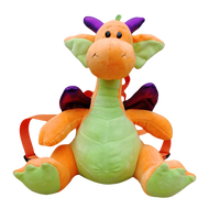 2024 nouvel an bonbons sac à dos dragon en peluche sac à dos enfants cadeaux enfant en bas âge sac à dos personnalisé Dragon poupée chinois Dragon poupée