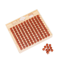 Kit d'élevage de reines d'abeilles, outils d'apiculture, 1 cellule royale brune et 120 coupelles de cellules royales brunes