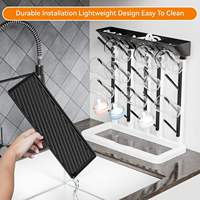 Nouveau séchoir à biberons vertical pour 20 biberons, support de comptoir peu encombrant, sans BPA, avec bac de récupération et paniers de rangement