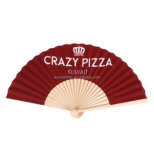 Beau ventilateur pliant en liège <span class=keywords><strong>Mandala</strong></span> personnalisé ventilateur écologique en <span class=keywords><strong>bois</strong></span> et tissu personnalisé - Product Image 3
