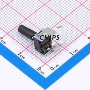 GT-TC101B-H135-L1 Tactile Switch Through hole,6x7.5mm Switch Single Pole Single Throw Round Button 2.5N Right Angle Insert - Product Image 2