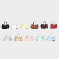 Sac fourre-tout mini tendance en cuir PU tressé de haute qualité pour femme, avec portefeuille, collection 2026 – Vente en gros