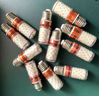 Ampoule LED en forme de maïs, style lustre, AC 220V 110V E27 2835 SMD 2700K 3000K 4000K 6500K, blanc chaud, blanc naturel, ampoule LED