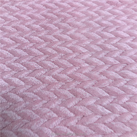 Tissu peluche molletonné avec doublure Jacquard et flanelle, nouvelle collection de superdoux pour pyjama