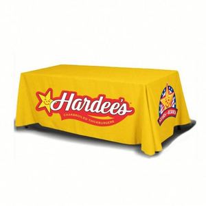 Custom Designed Advertising <b>Table</b> Covers Polyester Fabric Display Tablecloths - Product Image 3