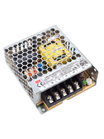 Alimentation à découpage Meanwell industrielle 35W-600W 48V, entrée 90-264VAC, sortie simple, encastrée, série LRS, haute efficacité 89%, garantie 3 ans