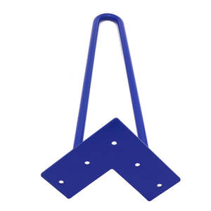 Patas de horquilla de mesa de Metal adecuadas <span class=keywords><strong>para</strong></span> mesa de centro, armario de noche, silla, proporciona herramientas <span class=keywords><strong>auxiliares</strong></span> + protección de suelo de goma - Product Image 5