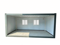 Rumah Kontainer Mini Modern Berkualitas Unggul, Dapat Diperluas, Paket Lengkap, Rumah Kantor Modular Mewah dengan Garansi