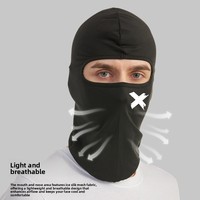 Máscara de Ciclismo Unisex para Exteriores, Cobertura Completa, Diseño Moderno Estampado, para Invierno, Playa y Viajes