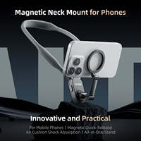 Support magnétique étanche TELESIN ABS à fixation rapide pour téléphone (15/14/13/12/11/10) – Accessoire idéal pour la conduite