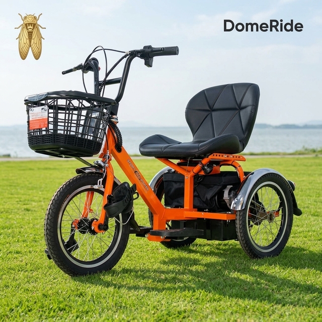 Hot Sale Mini Electric Tricycle and Pedal Dual-purpose Three-wheel Tricycle Bicycle Mobility Scooter