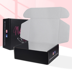 Caja <span class=keywords><strong>de</strong></span> embalaje <span class=keywords><strong>de</strong></span> papel <span class=keywords><strong>de</strong></span> cartón corrugado Rosa negro personalizada <span class=keywords><strong>de</strong></span> alta calidad Manejo <span class=keywords><strong>de</strong></span> impresión <span class=keywords><strong>de</strong></span> revestimiento UV para calcetines Envío <span class=keywords><strong>Precio</strong></span> <span class=keywords><strong>de</strong></span> fábrica - Product Image 6