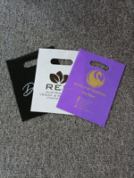 Sac de découpe à pression à chaud, logo imprimé, tissu personnalisé, poinçonnage portable, sac de shopping pour vêtements publicitaires