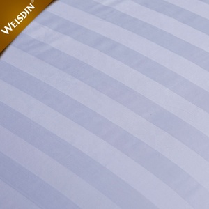 Bán Chạy Nhất Chất Lượng Vua Kích Thước 3Cm Sọc Giường Khách Sạn Duvet Cover Bedsheets Bộ Đồ Giường Bộ Bộ Sưu Tập - Product Image 5