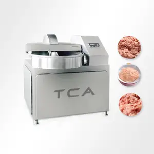 TCA CE ISO certificated vacuum meat mixer mezcladora de carne industrial cutter