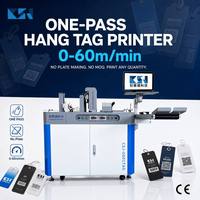 Imprimante numérique pour étiquettes suspendues CSJ-U601TAG, 600 DPI, impression jet d'encre UV pour étiquettes de vêtements