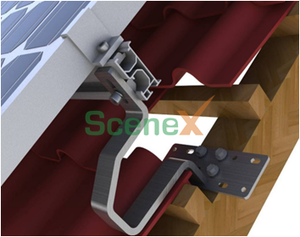 Sistema de Instalación Rápida para Techos <span class=keywords><strong>Schletter</strong></span> - Material SUS304, Garantía de 10 Años, Resistencia al Viento de 60 m/s, Soporte Solar para Techos de Tejas - Product Image 2