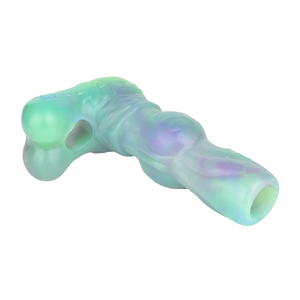 Hochwertige wiederverwendbare <span class=keywords><strong>Penis</strong></span>ärmel Vergrößerung <span class=keywords><strong>Penis</strong></span> Siliconeärmel Sexspielzeug Herren Masturbator Cock Ringe für Männer - Product Image 6