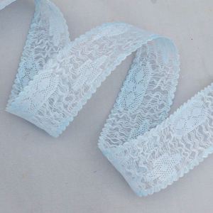Ruban de dentelle double couche personnalisé, délicat, 3 cm, 10 yards, bordure élégante, écologique, lavable, pour emballage cadeau de mariage et bouquets de mariée - Product Image 3