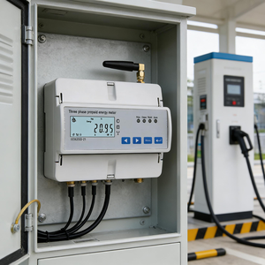 عرض خاص مقياس طاقة مدفوع مسبقًا بثلاث مراحل 7P مع نظام إدارة عن بُعد مراقبة في الوقت الفعلي - Product Image 4