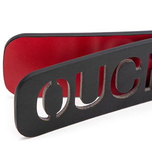 BDSM ไม้พายตีสำหรับคู่รักเล่นเกมทาสเซ็กซ์ทอยหนัง PU - Product Image 2