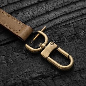 CRAFTMEMORE Pcs Detachable Snap Hook Swivel Clasp W Screw Bar VT <b>Bag</b> <b>Strap</b> Hardware <b>Replacement</b> Inch Brushed Brass - Product Image 3