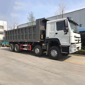 Camión Volquete Howo 375hp Nuevo Diésel Pesado 8x4 Euro 3 con Volante a la Izquierda y Cámara Trasera - Product Image 3