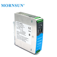 Mornsun 120W Din Rail Alimentation sans interruption AC DC Système de surveillance central Chargeur de batterie Alimentation à découpage 12V