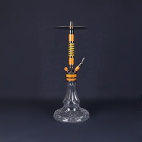 Nouveau design, vente en gros, chicha de couleurs mélangées, chicha led chicha, narguilé, feuille d'aluminium