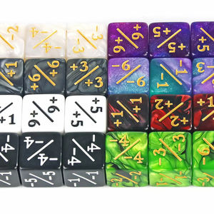 12 pièces jeton dés compteurs marbre Cube D6 dés pour <span class=keywords><strong>fidélité</strong></span> CCG MTG créature Stats <span class=keywords><strong>carte</strong></span> accessoires <span class=keywords><strong>de</strong></span> jeu - Product Image 2