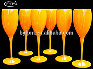 Lunettes à vin rose en plastique, pour les fêtes, verre à <span class=keywords><strong>Champagne</strong></span>, en plastique - Product Image 4