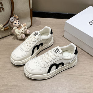 Nueva Edición Coreana <span class=keywords><strong>de</strong></span> Zapatos Deportivos para Mujer, Estilo Instagram, Versátiles, para Estudiantes, con Suela Gruesa, para Deporte, Calle y Ocio - Product Image 5