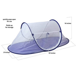 Large Black Folding Mesh Pet Cage Breathable Foldable Travel Enclosure Playpen Food Cover <strong>Tent</strong> For Cat <strong>Dog</strong> For Pet Camping - Product Image 2