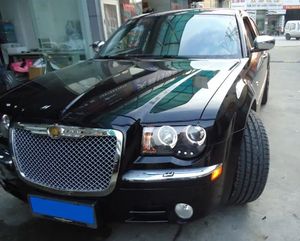 2005-2010 per Chrysler 300C LED dinamico ad angolo sequenziale occhi V1 gruppo di luci di fabbricazione nero alogeno e coda allo xeno - Product Image 6