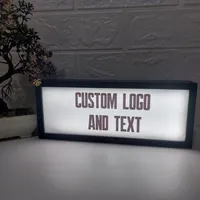 Panneau lumineux LED double face personnalisé DakeSign, étanche IP65, pour hall d'hôtel, bureau, enseigne lumineuse