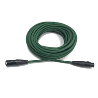 Usine OEM bas prix bluk dmx étanche avec connecteur d'alimentation xlr 5 broches 3 broches mini haut-parleur de basse microphone câble dmx