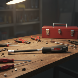 Llave de Tubo Flexible Fervi con Mango de 10 mm para Tareas de Reparación de Precisión - Product Image 3